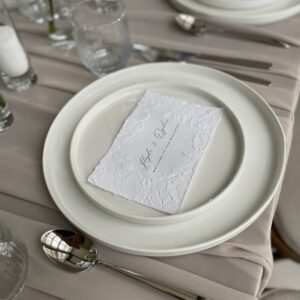 Onderbord Elégance wit