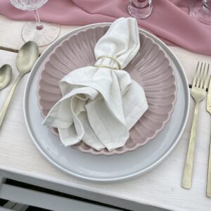 Table setting Silky Pink